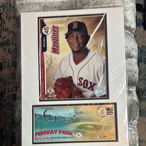 USPS Pedro Martinez Boston Red Sox Photo‎ Sign, New In Sealed Package
